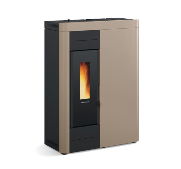 Pelletofen La Nordica VIRNA IDRO wasserführend tortora 14,5kW