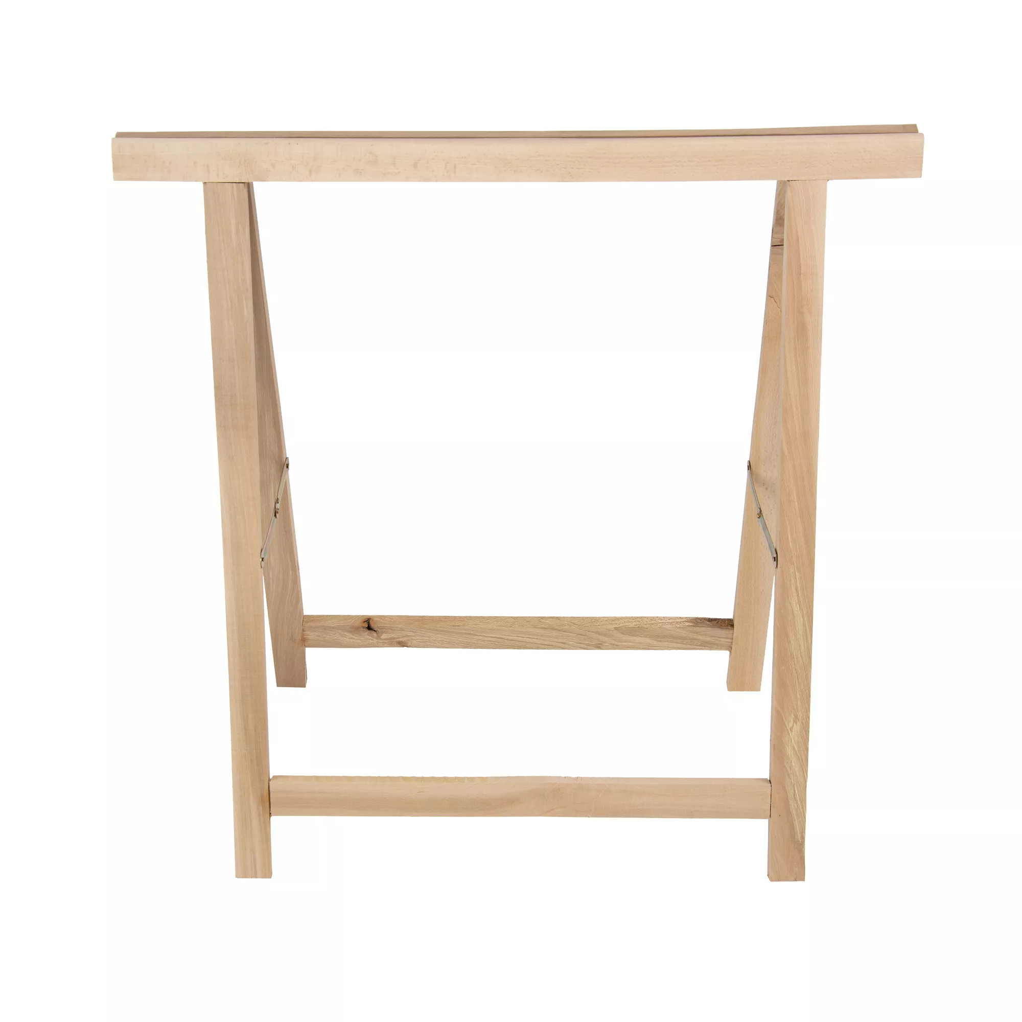 Klappbock Buche 75 x 75 x 4 cm