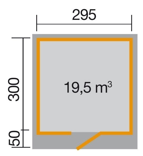 weka Designhaus wekaLine 172 Gr.3, natur, 28 mm, E