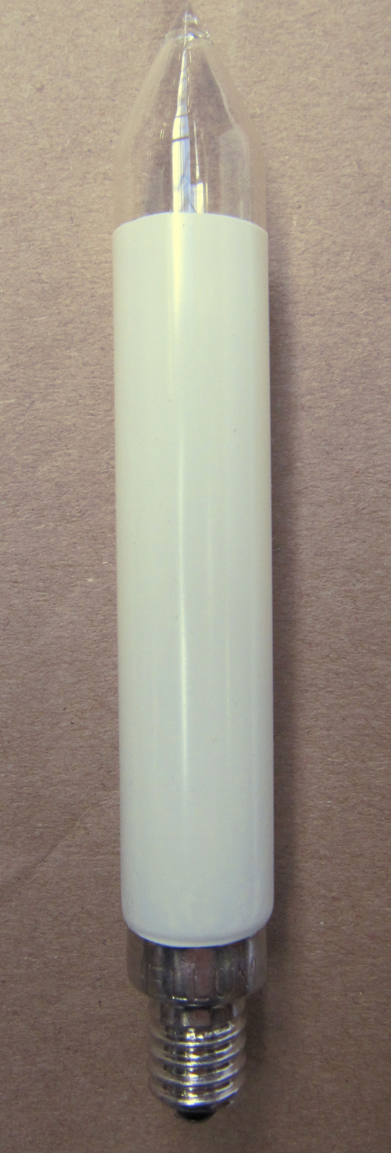 Ersatzlampen Schaftkerze elfenbein für 15/16 Brennstellen 16V 3W