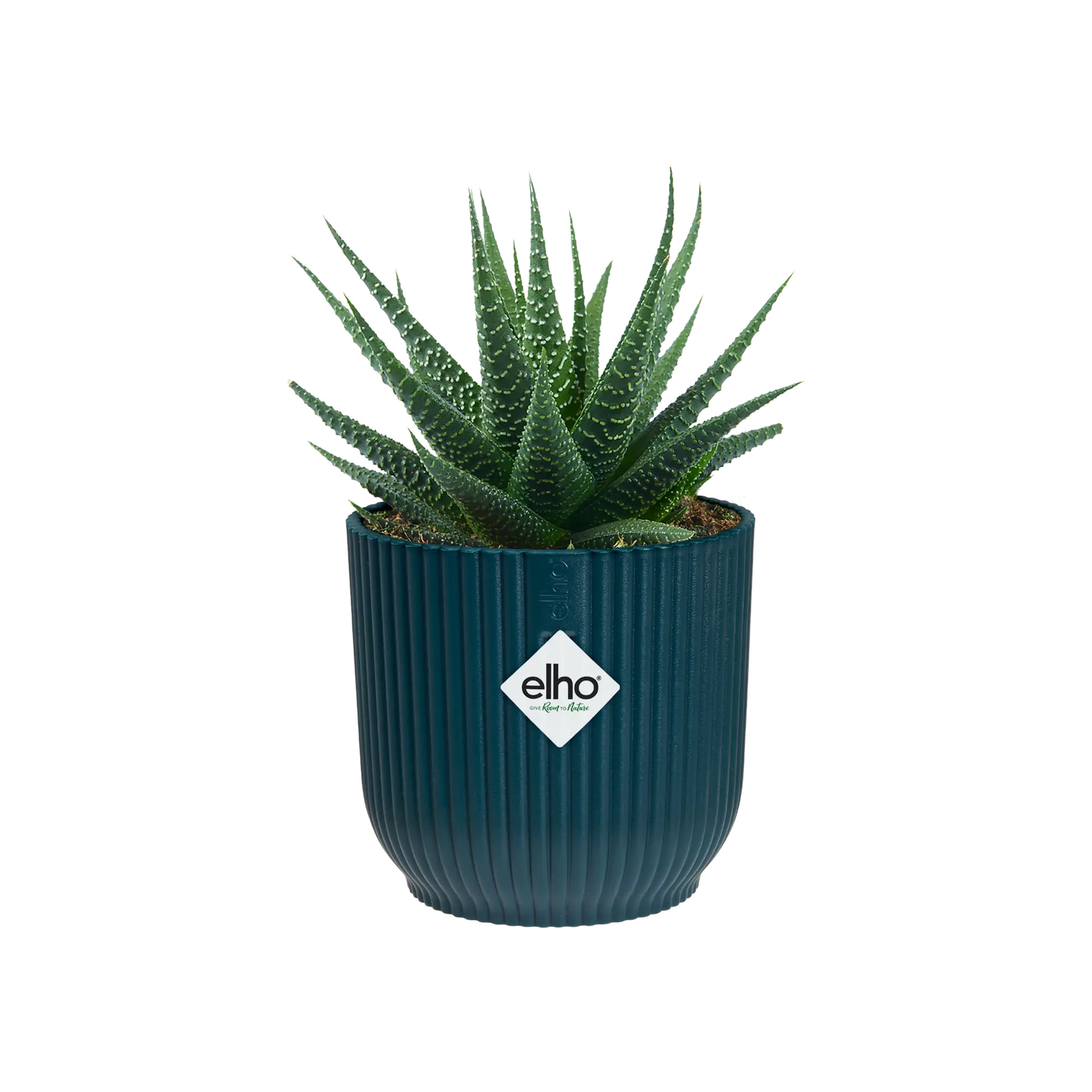 elho® Blumentopf Vibes Fold Rund Mini 7cm tiefes blau