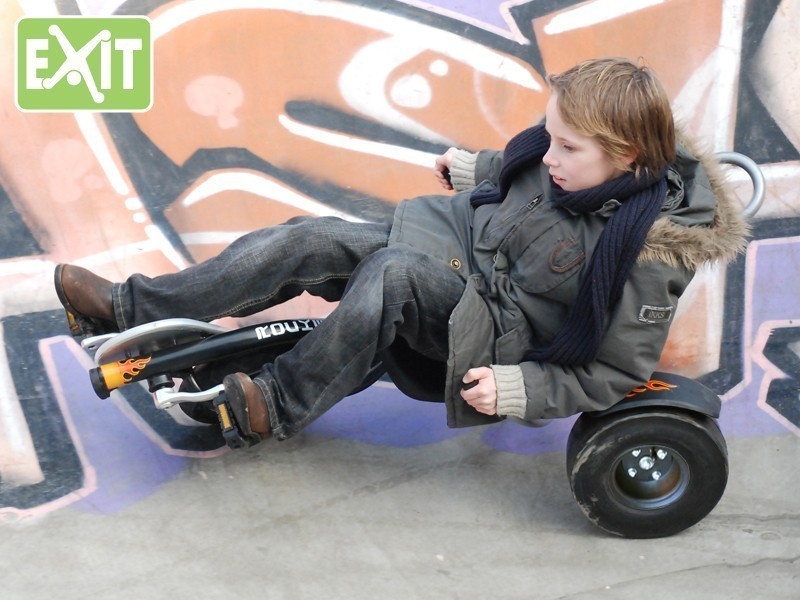 Gokart / Balance Bike / Dreirad EXIT Triker Rocker Fire