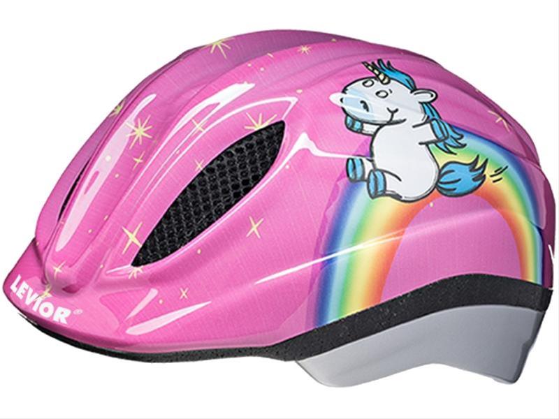 Kinderfahrradhelm Levior Primo Lizenz Einhorn Gr. S 46-52cm
