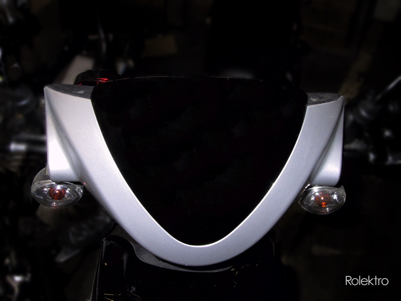 Rolektro Verkleidung : Deckel für Cockpit, schwarz, BT200/City20/45/V2