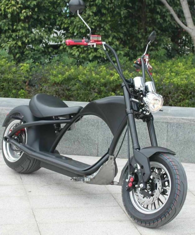 Chopper Elektro Roller edimove X9 20AH schwarz