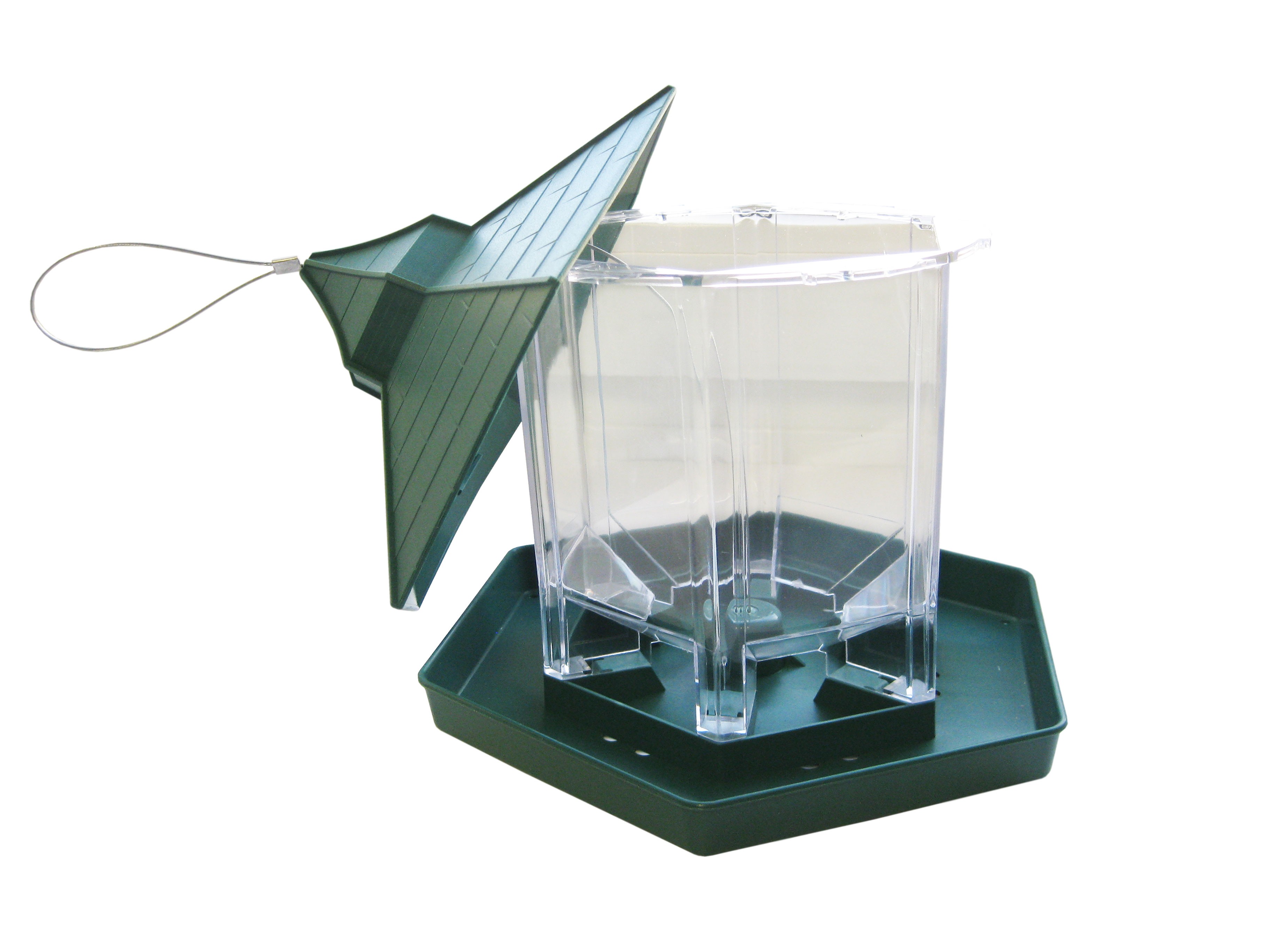Vogelhaus / Futterhaus Habau Fink 6-eckig Ø20x23cm