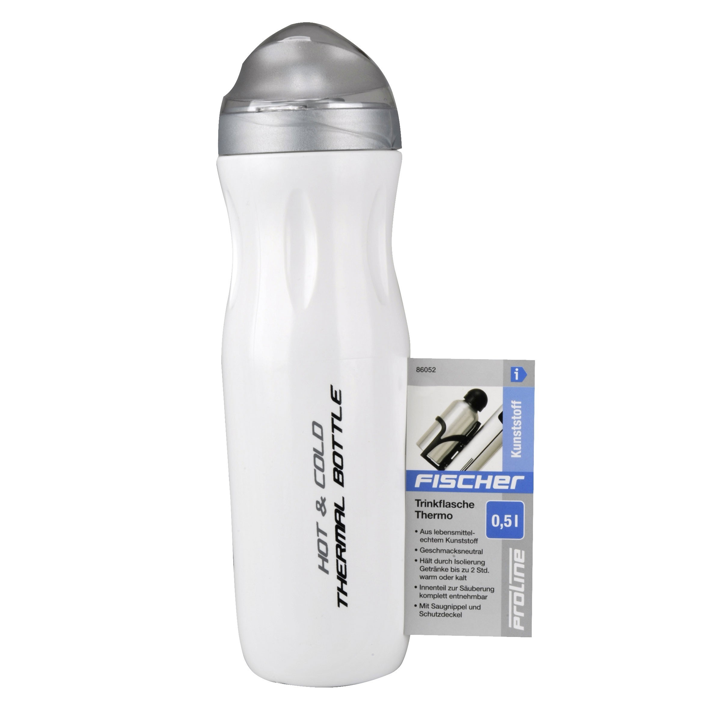 Fischer Fahrrad Trinkflasche Thermo 500ml