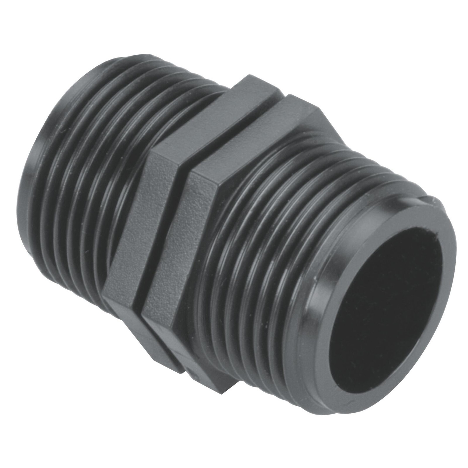 Gardena Sprinklersystem Ventil-Verbinder 2 x 1" Außengewinde