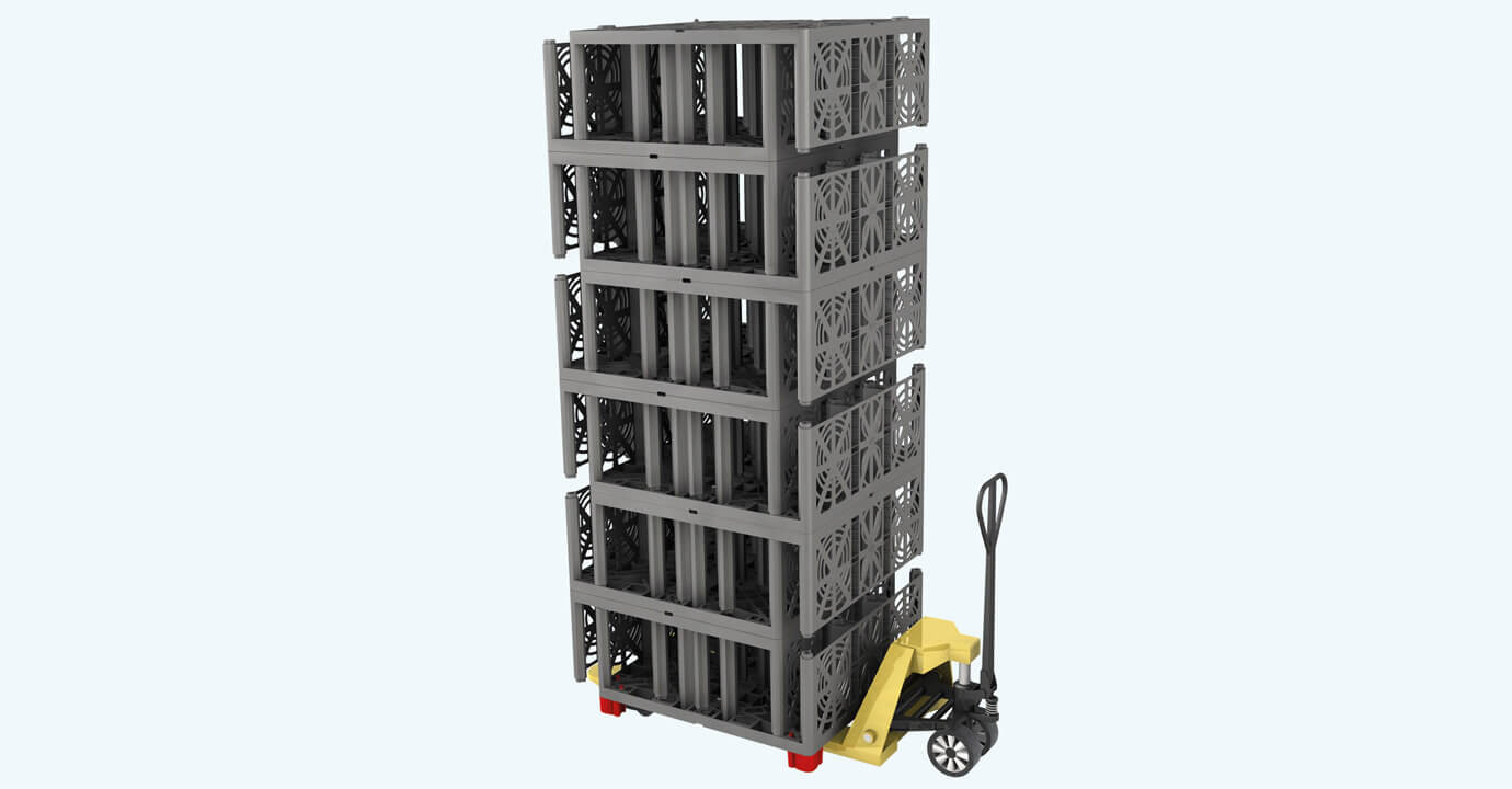 Graf Versickerungsblock EcoBloc Inspect flex 205 l (halbe Lage)