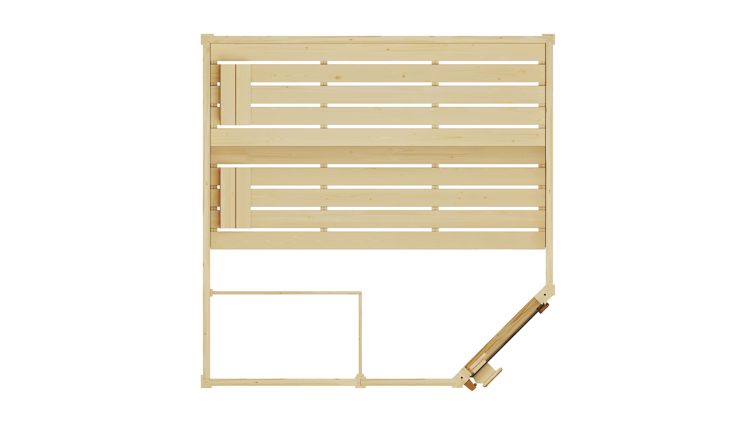 Weka Massivholzsauna VALIDA Eck 1.8 Glastür Weka Massivholzsauna VALIDA Eck 1.8 Glastür