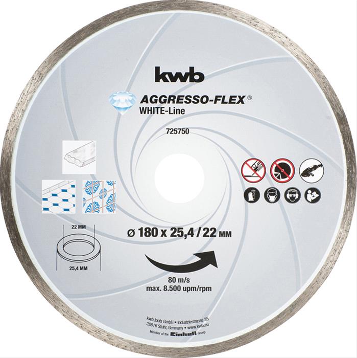 AGGRESSO-FLEX® White-Line DIAMANT Trennscheiben ø180
