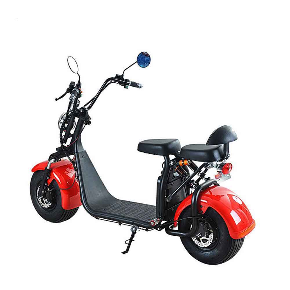 CityCoco Elektroroller Elektrochopper CP1-120 rot-glanz