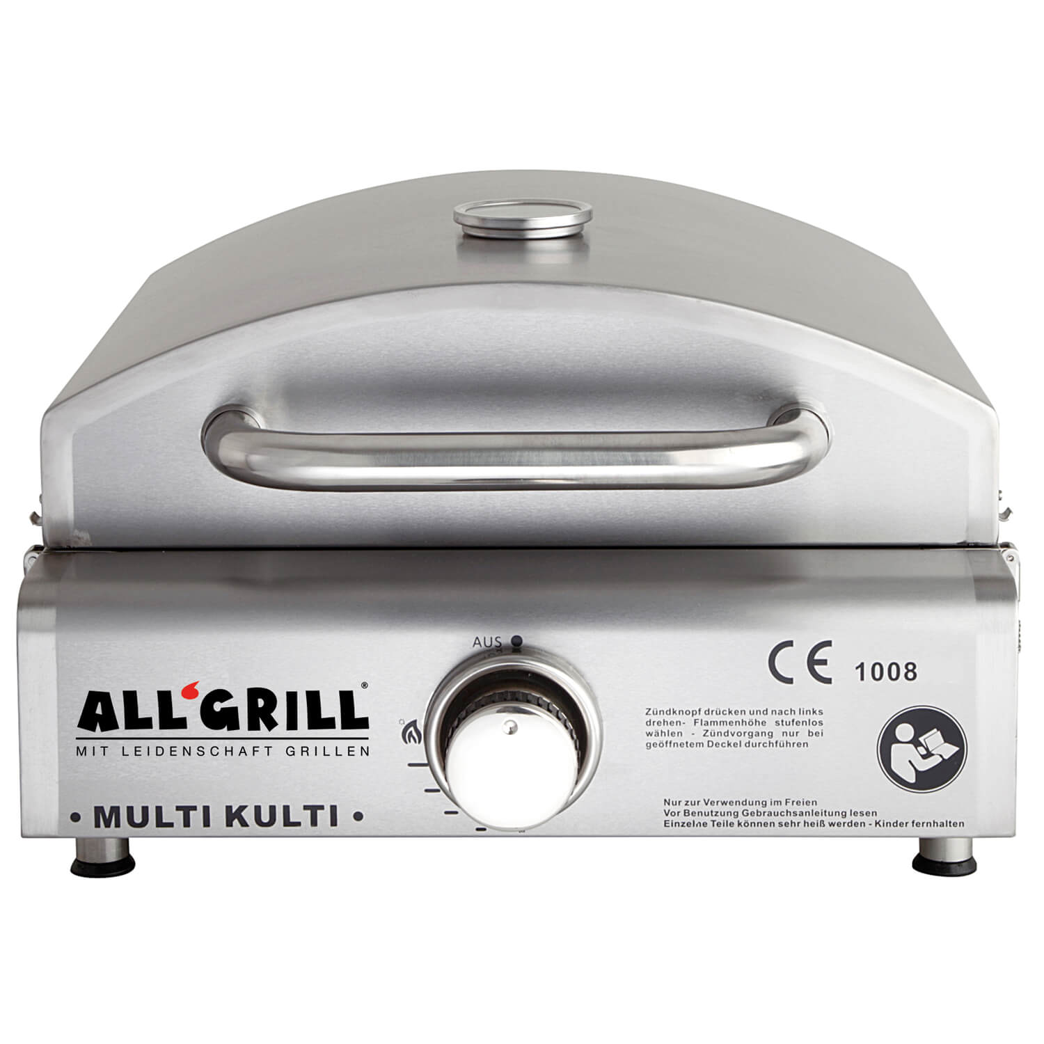 All'Grill® Gasgrill MULTI-KULTI mit Zündsicherung