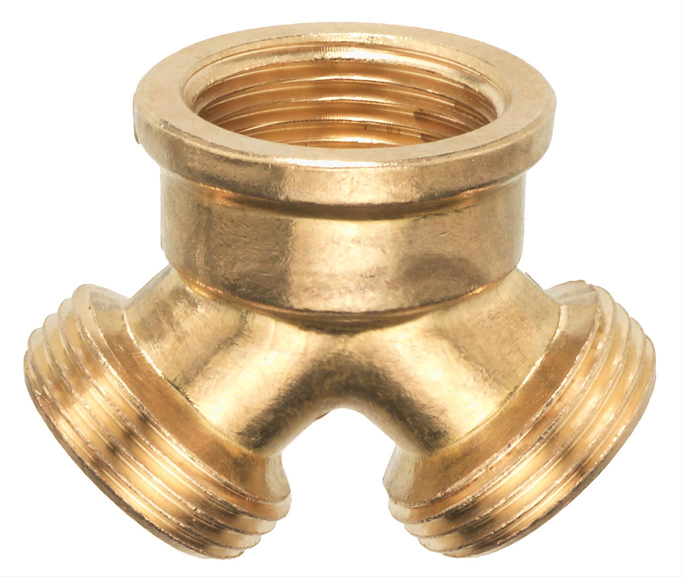 Verteilerst. 3/4 IG, 2x3/4 AG mess.