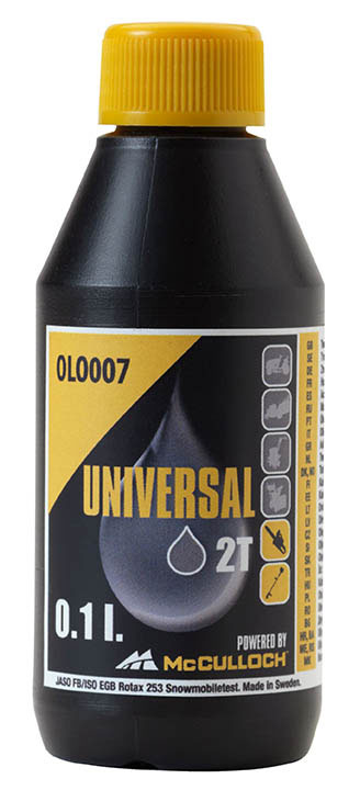 2-Takt-Motor Öl Premium OLO007 0,1Liter für McCulloch Motorgeräte