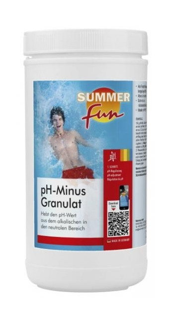 SUMMER fun pH-Minus Granulat 1,8kg