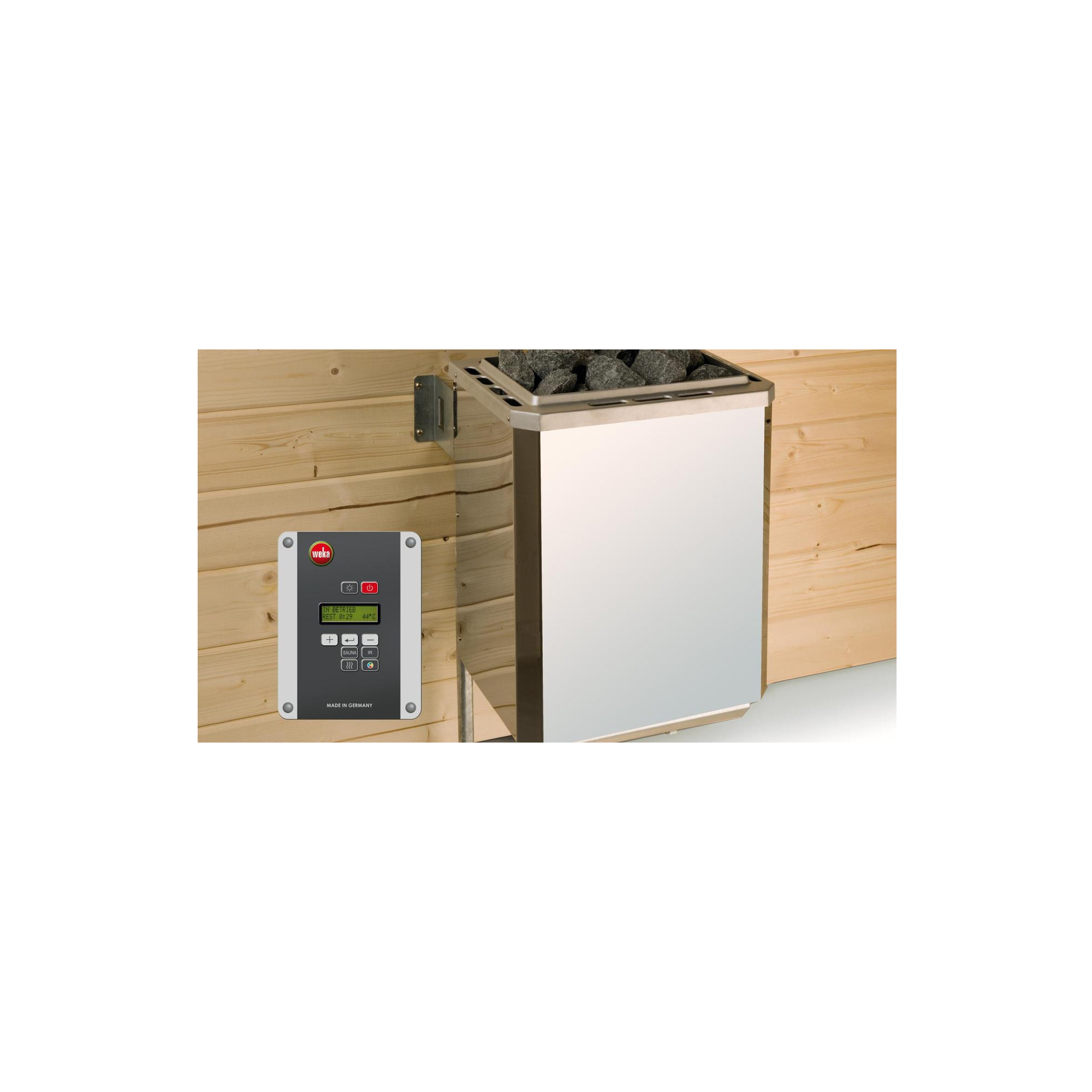 Weka Sauna KEMI 7,5 kW BioS GT/F Gr.2