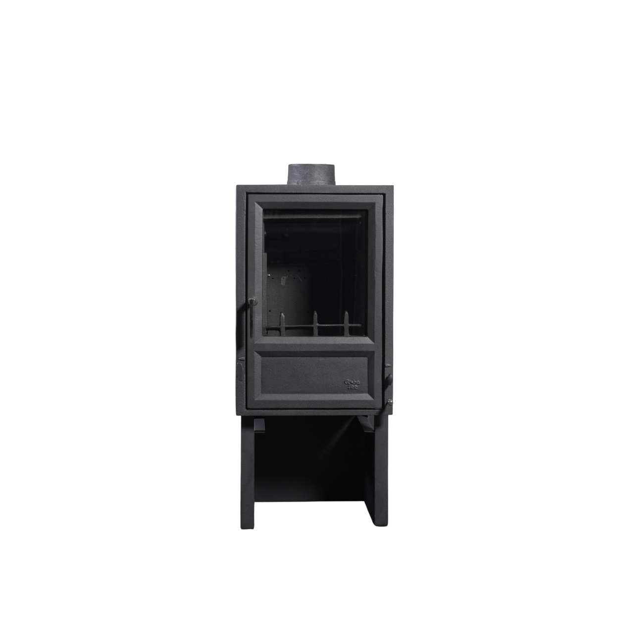 Globe Fire Luna Heizeinsatz Gusseisen schwarz 7,9 kW