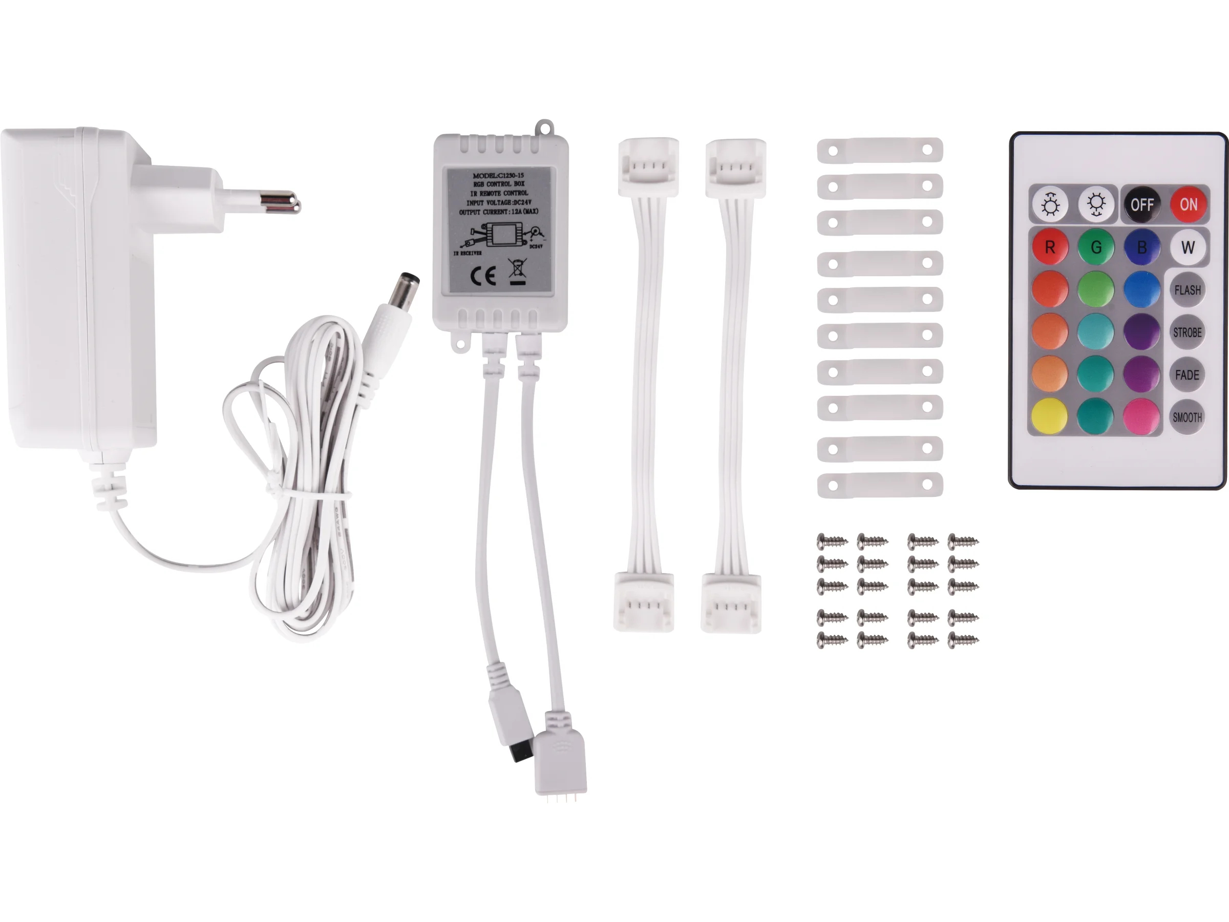 LED-Stripe 300 LEDs 24 W RGB 10 m