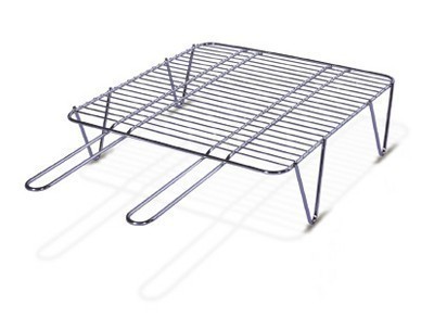 Wellfire Grillrost für Grillkamin Landau 46x46cm Edelstahl