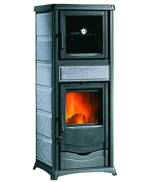 Kaminofen La Nordica Thermo Rossella Plus forno wasserf. Natur, 11,1kW