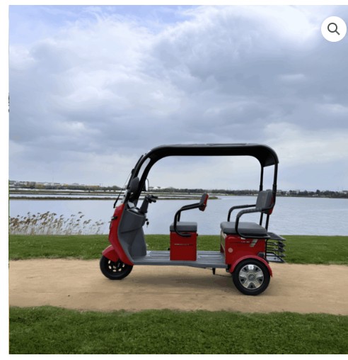 Volta vm5 Seniorenmobil mit Dach Lastendreirad ROT ODER BLAU