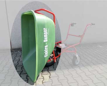 Powerpac Wanne ED4388 für Elektro-Dumper 180Liter