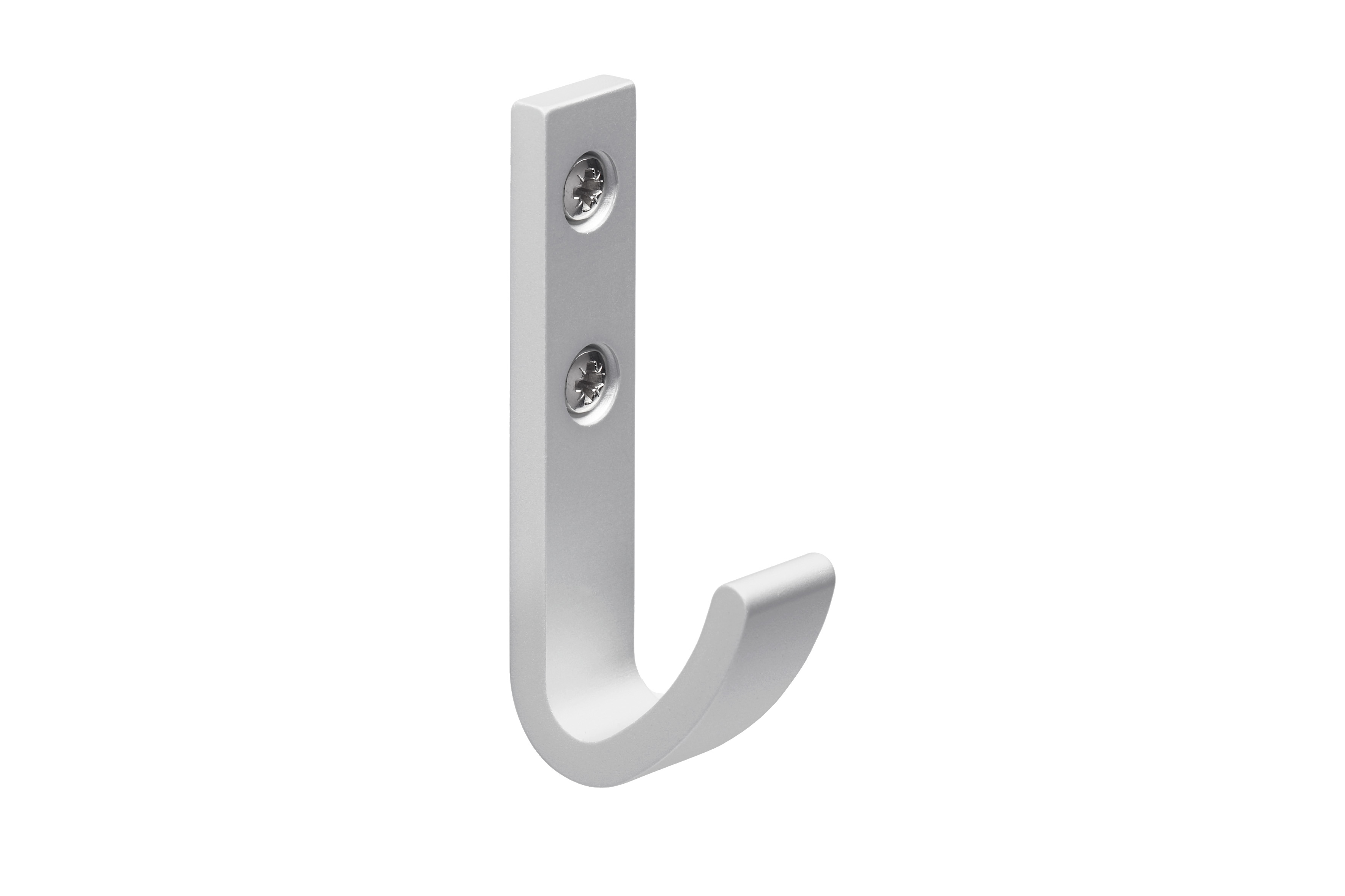 Mantelhaken 70 mm, Aluminium eloxiert, 1 Stück