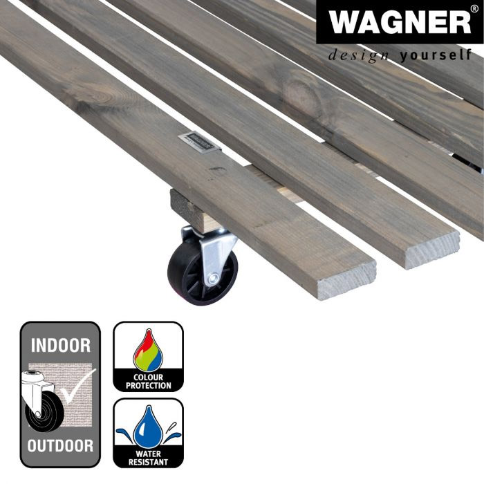 Multiroller Pflanzenroller Holz 790x290 mm für 150 kg