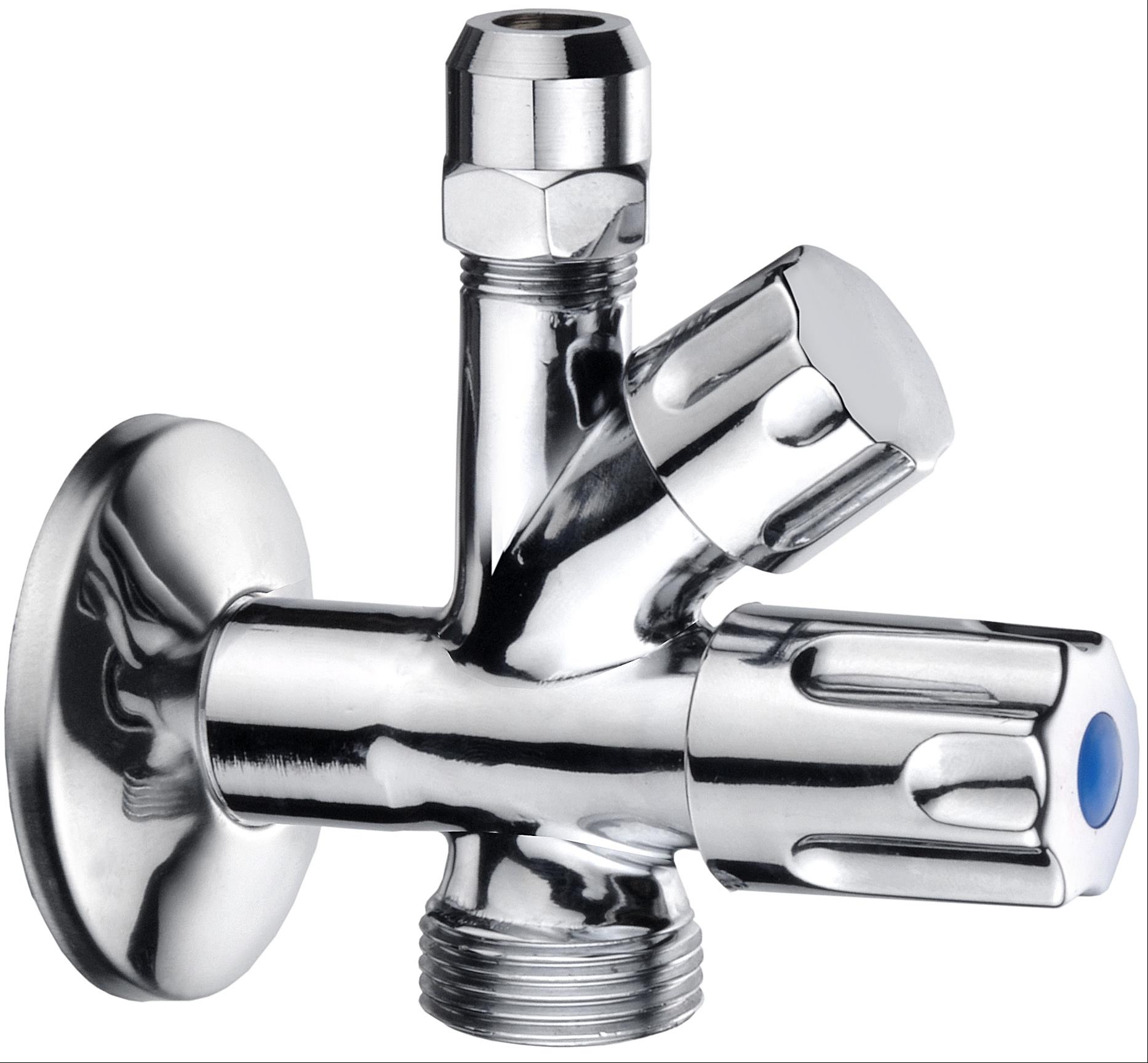 MA-Eckventil 3/8", chrom