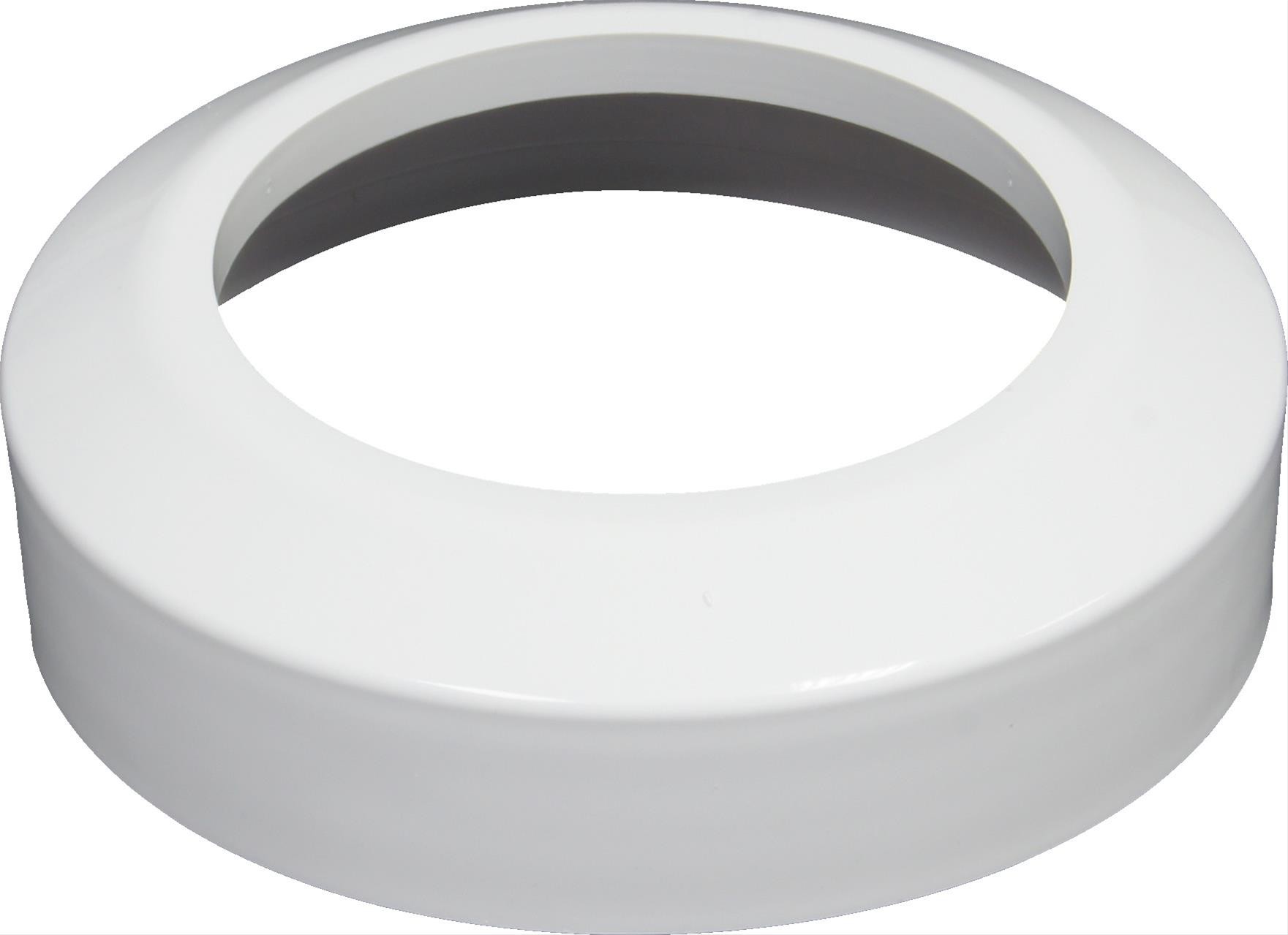 WC-Rosette 110mm Kunstst. weiß