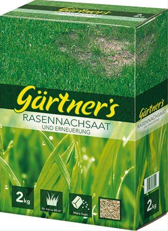 Gärtner's Rasennachsaat und Erneuerung 2 kg