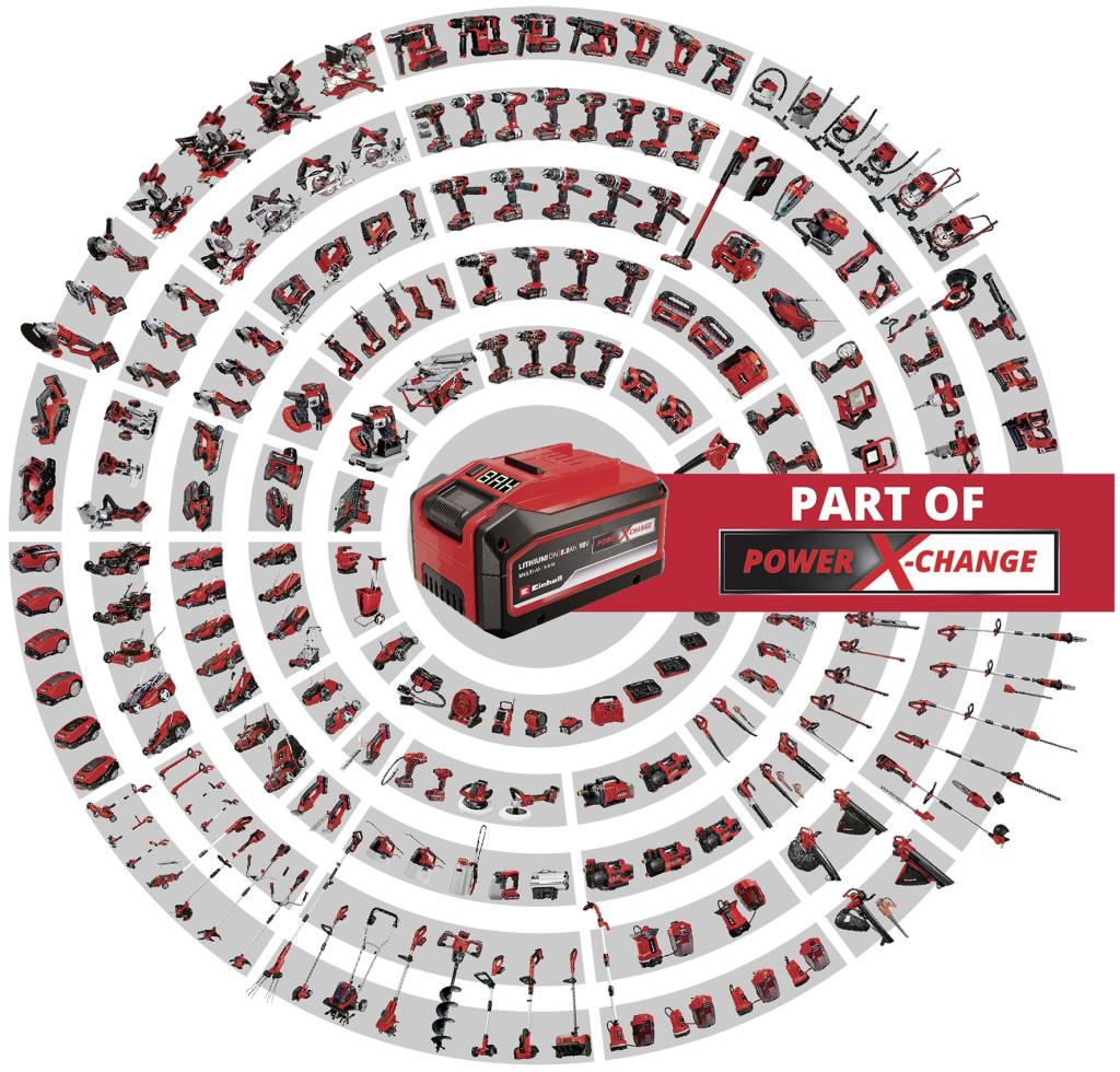 Einhell Expert Akku-Bläser TE-CB 18/180 Li Solo 18 V