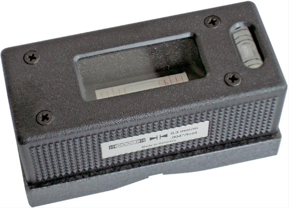 Kurbelzapfen-Wasserwaage 90x42mm/0,1mm Röckle