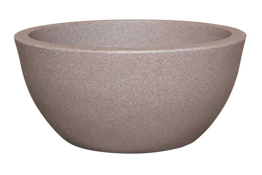 Geli Blumentopf / Pflanzschale Rimini Ø 39 cm taupe