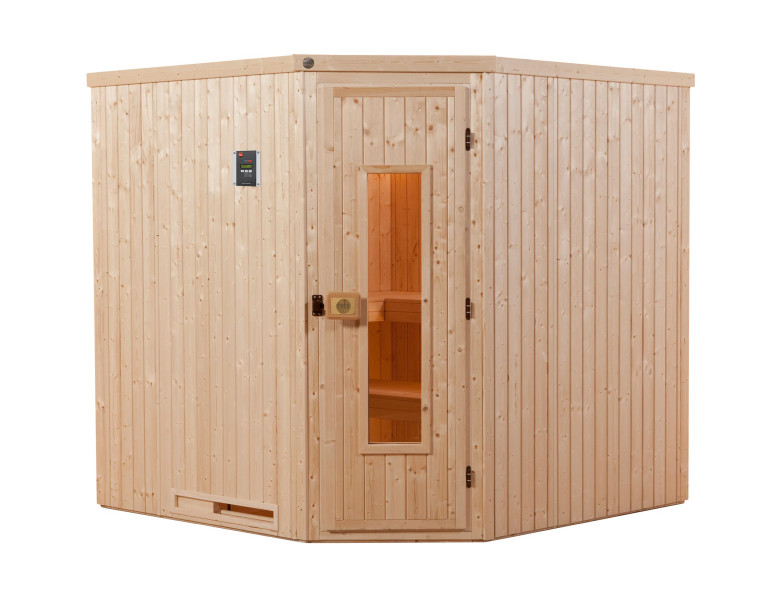 Weka Sauna Varberg 7,5 kW BioS Gr.3 Holztür