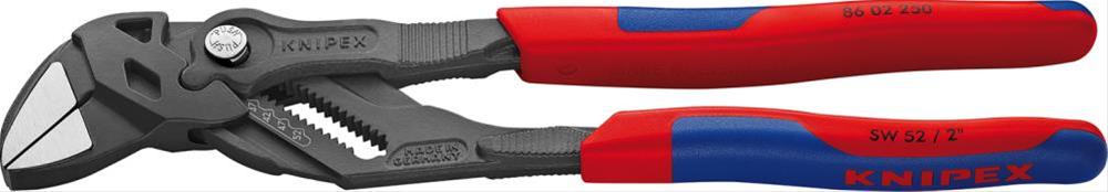 Zangenschlüssel schwarz 250mm m.2K Griff Knipex