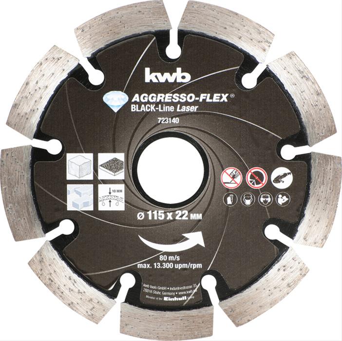 AGGRESSO-FLEX® Black-Line DIAMANT Trennscheiben ø115 mm