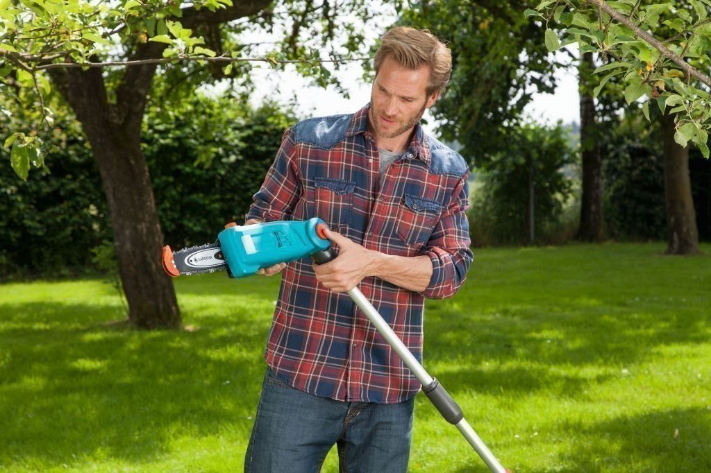 GARDENA Teleskop Elektro Hochentaster TCS 720/20 Schwert 20cm 08868-20