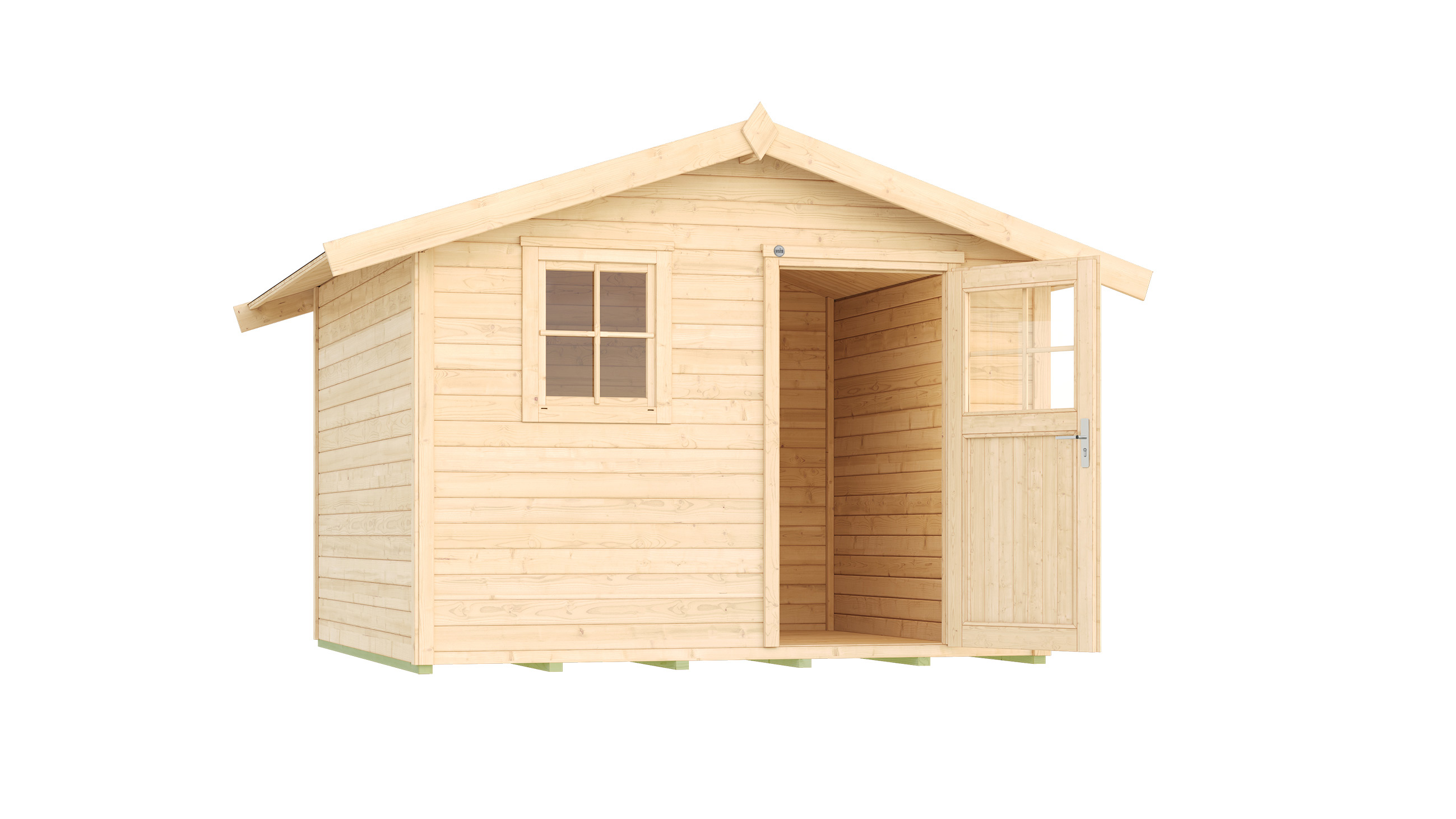 weka Gartenhaus 123 Gr.3, natur