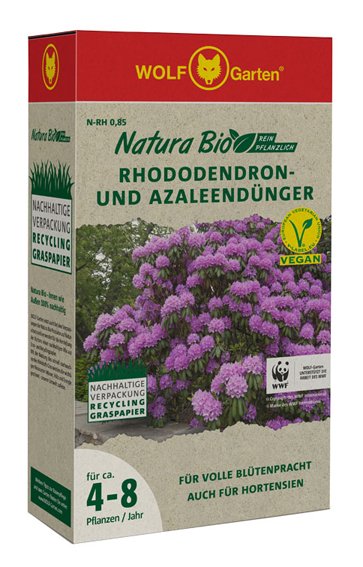 Wolf Garten Natura Bio Rhododendron und Azaleendünger N-RH 0,85
