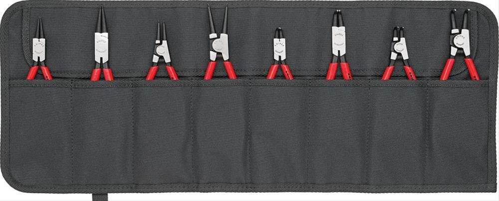 Sicherungsr.-Zangen-Set 8tlg.in Rolltasche Knipex