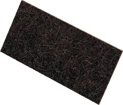 Ersatzbelag Hartfilz 14x28x1cm Kronen