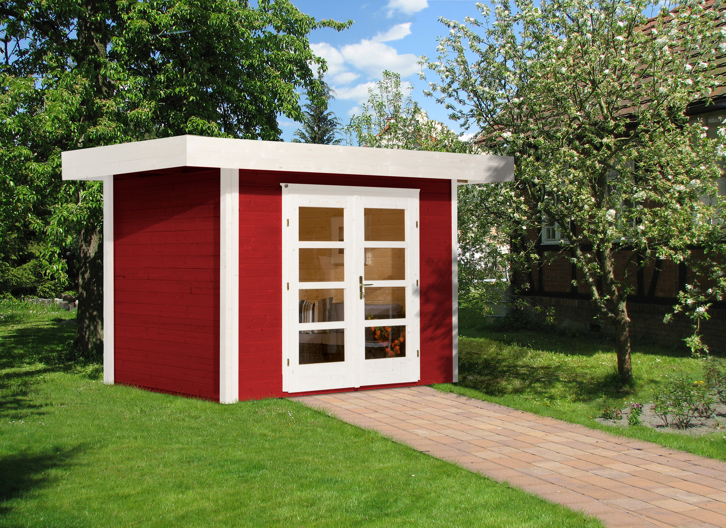 weka Komfort Designhaus 126 Plus Gr.1 schwedenrot