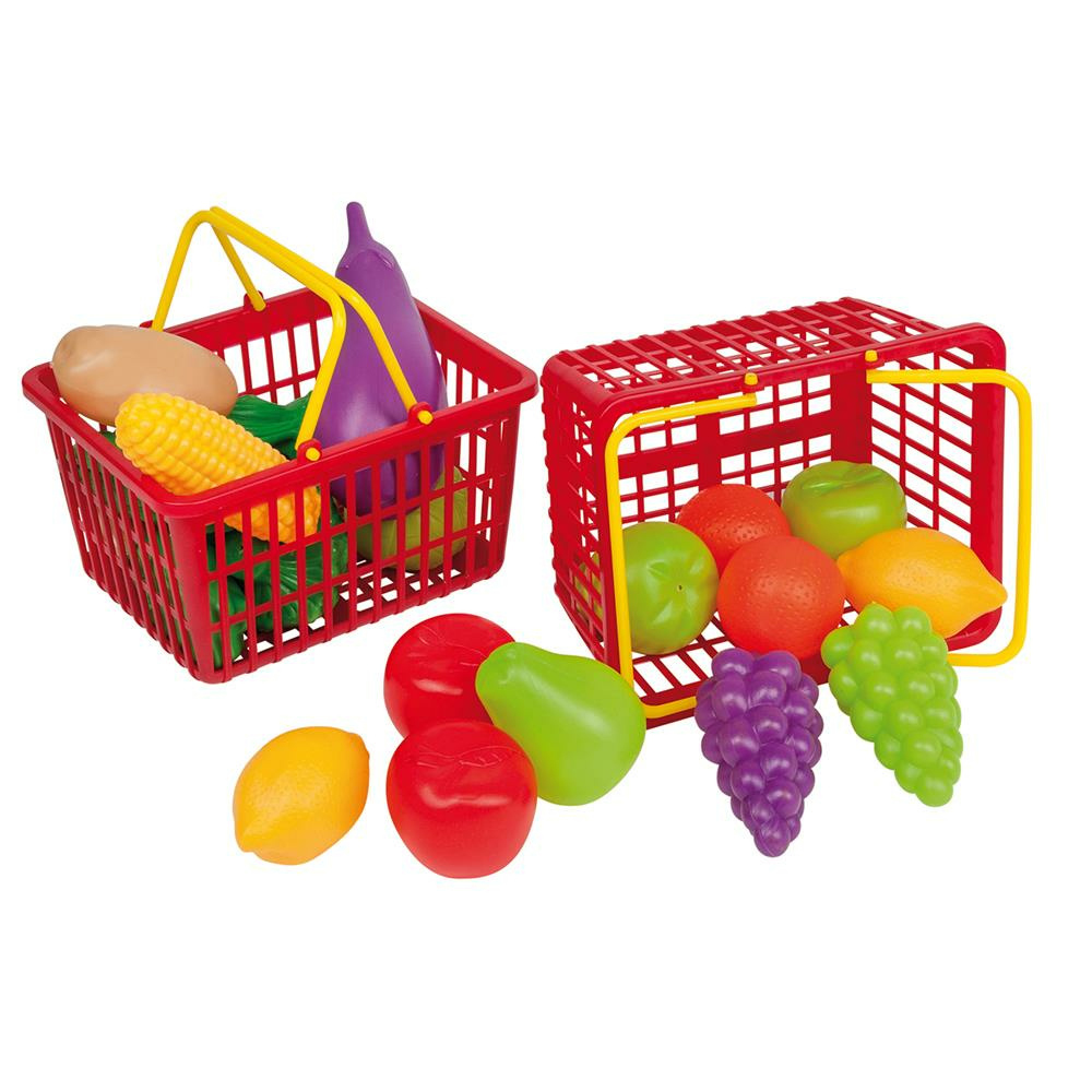 Einkaufskorb mit Obst oder Gemüse