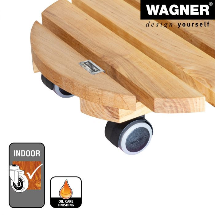 Multiroller Pflanzenroller Holz Erle 340 mm für 100 kg