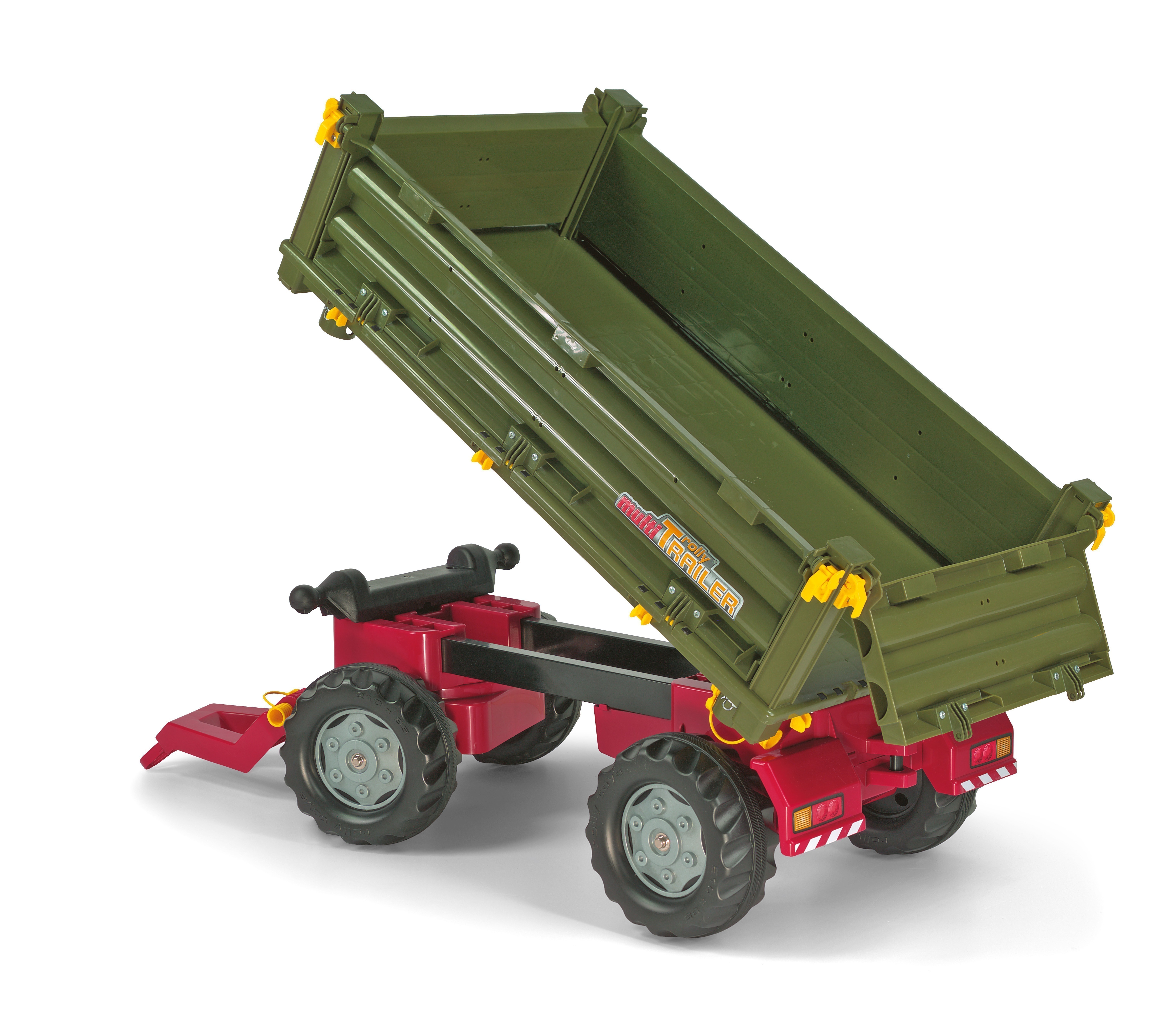 Anhänger für Tretfahrzeug rolly Multi Trailer grün - Rolly Toys