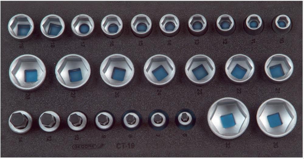 Werkzeugmodul CT1/3 Steckschl.eins.6kt.Gedore