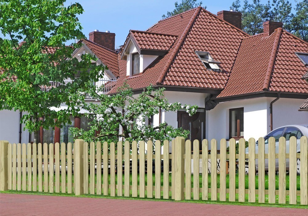 Zaun Bielefeld gerade kdi 180 x 100 cm