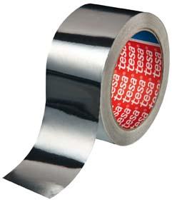 tesa® Alumiumband 25 m x 50 mm farblos